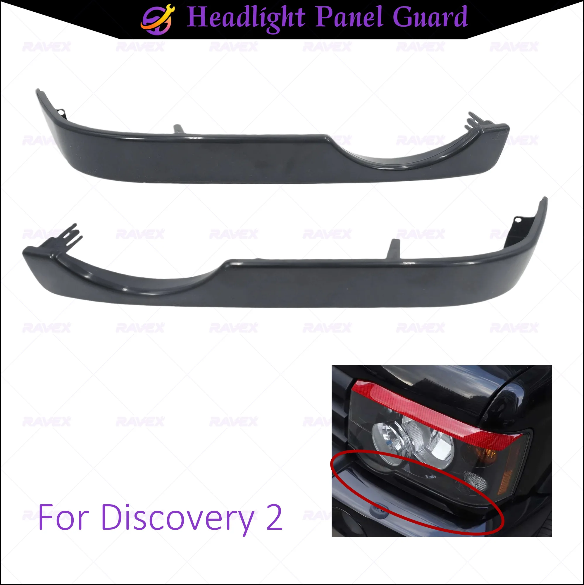 Headlight Lower Cover For Land Rover Discovery 2 LR2 L318 1999 2000 2001 2002 2003 2004 Front Light Bezel Protector Replacement
Headlight Lower Cover For Land Rover Discovery 2 LR2 L318 1999 2000 2001 2002 2003 2004 Front Light Bezel Protector Replacement
