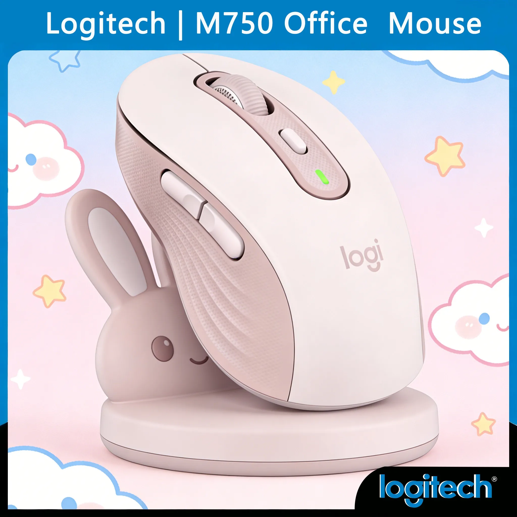 Silent & Smooth: Logitech M750 Wireless Ergonomic Mouse
Silent & Smooth: Logitech M750 Wireless Ergonomic Mouse