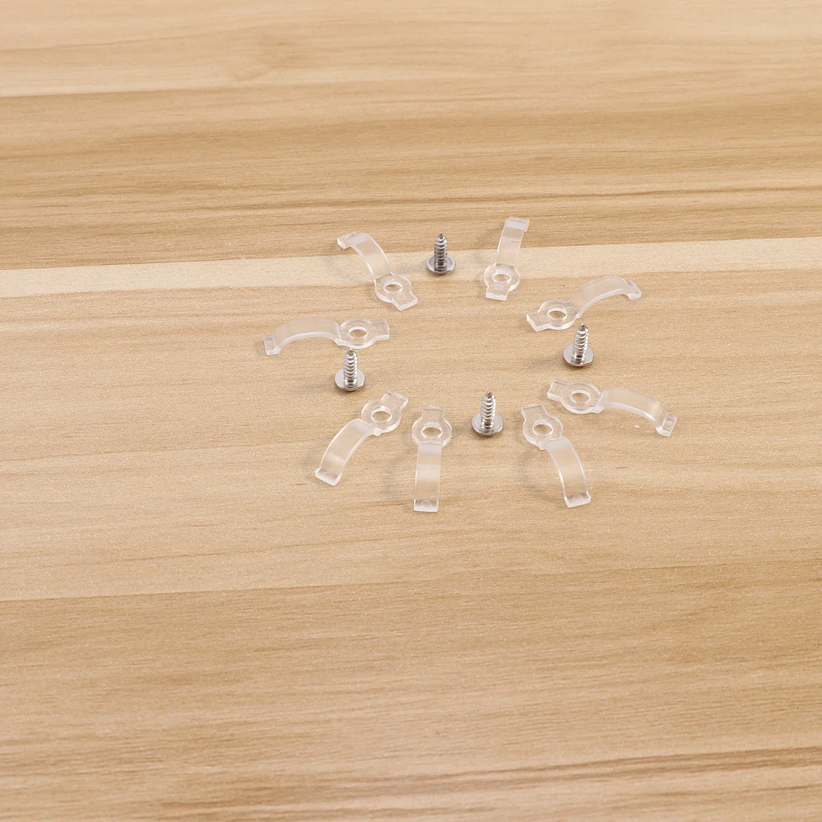 200Pcs Retaining Clip for LED Strip Light Fixing Mounting Bracket 10Mm Transparent One-Screw Secure Holder Easy Install Remove
200Pcs Retaining Clip for LED Strip Light Fixing Mounting Bracket 10Mm Transparent One-Screw Secure Holder Easy Install Remove