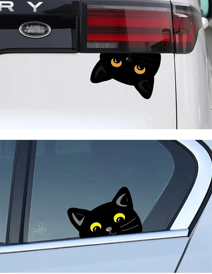Car Vinyl Decal Cartoon Cat Peeping Sticker Waterproof Removable for Car Motorcycle Laptop Auto Body Decoration
Car Vinyl Decal Cartoon Cat Peeping Sticker Waterproof Removable for Car Motorcycle Laptop Auto Body Decoration