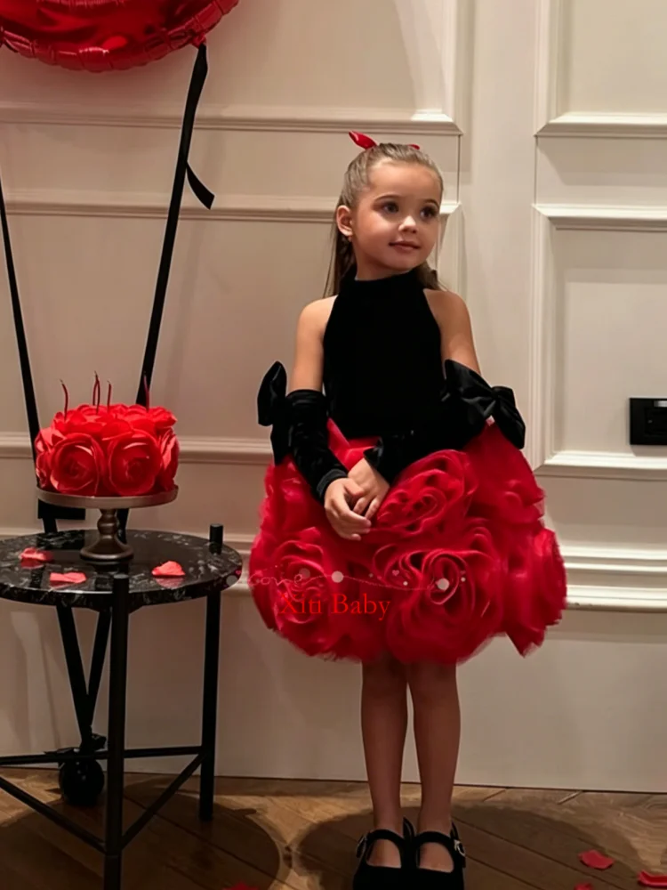 Elegant Velvet children's bridesmaid dress Evening dresses for girls aged 8 to 14 years dresses for graduation for girls Custom
Elegant Velvet children's bridesmaid dress Evening dresses for girls aged 8 to 14 years dresses for graduation for girls Custom