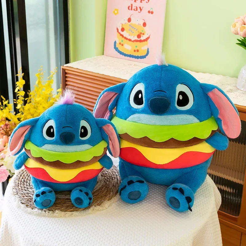 New 30-50cm Kawaii Disney Cartoon Monster Doll Burger Stitch Doll Creative Plush Toy Decoration Pillow Ornament Children's Gift
New 30-50cm Kawaii Disney Cartoon Monster Doll Burger Stitch Doll Creative Plush Toy Decoration Pillow Ornament Children's Gift