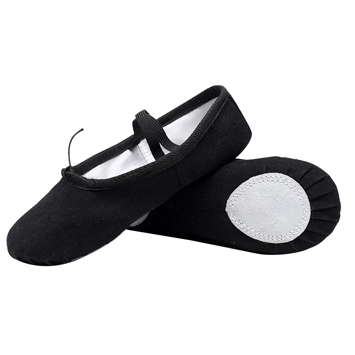 1Pair Ballet Dance Shoes Breathable Lightweight Anti Slip Yoga Shoes Elastic Cord Size 30 Black Comfortable Children Footwear
1Pair Ballet Dance Shoes Breathable Lightweight Anti Slip Yoga Shoes Elastic Cord Size 30 Black Comfortable Children Footwear