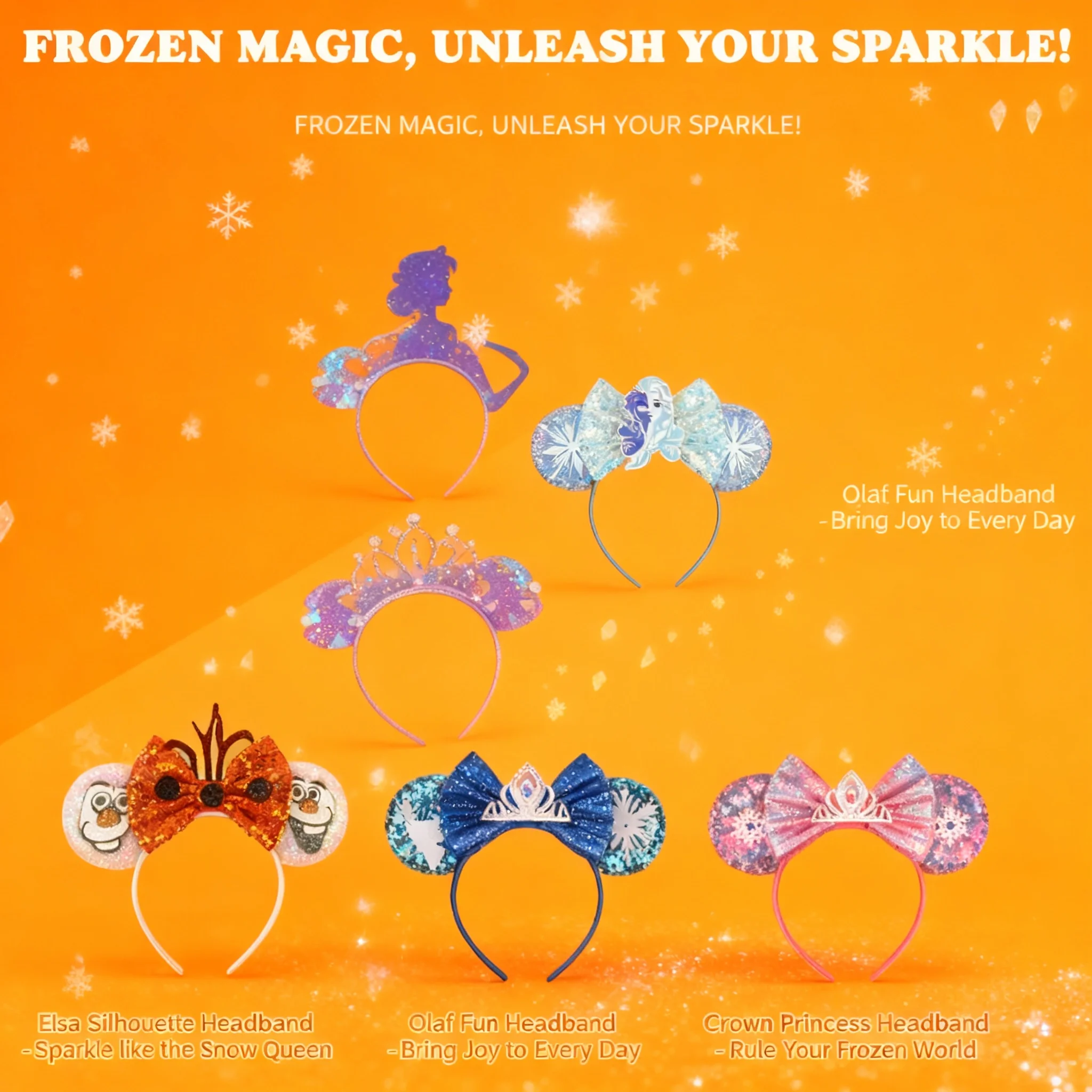 Frozen Elsa Olaf Snowman Headband Cartoon Cosplay Hair Accessories for Kids Girls Women Cute Hairwear Ears Gift
Frozen Elsa Olaf Snowman Headband Cartoon Cosplay Hair Accessories for Kids Girls Women Cute Hairwear Ears Gift