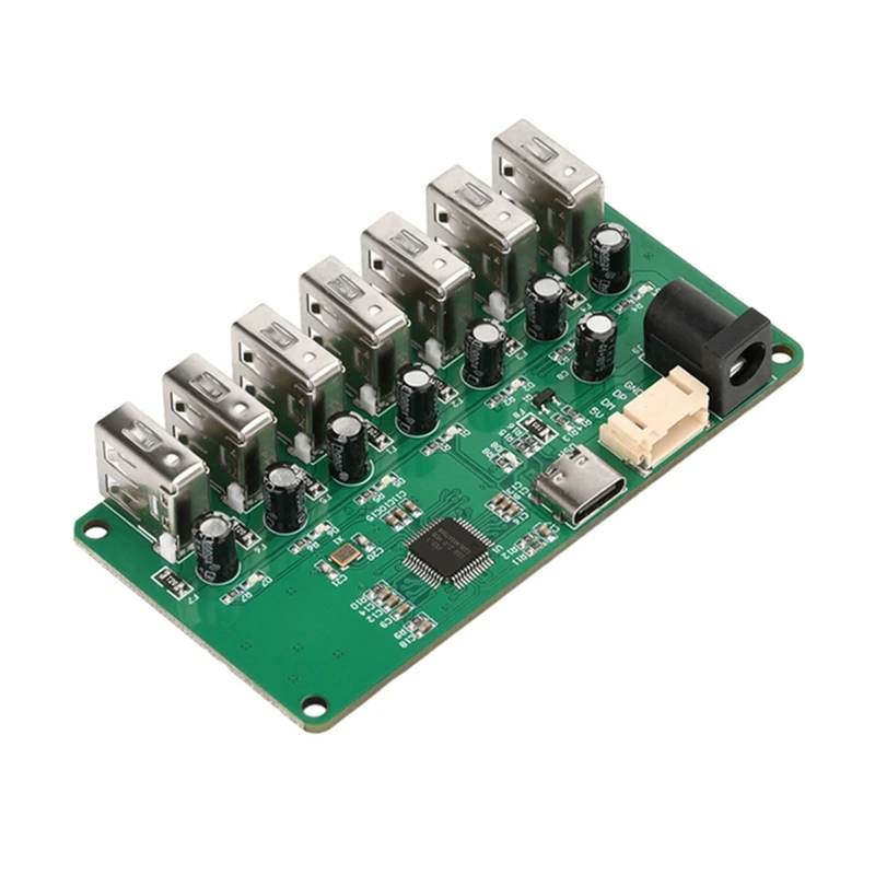 DC5V USB 2.0 HUB Module 1 To 7 Port USB Hub Seven Port Splitter Expansion Module With LED 480Mbps-AU32
DC5V USB 2.0 HUB Module 1 To 7 Port USB Hub Seven Port Splitter Expansion Module With LED 480Mbps-AU32