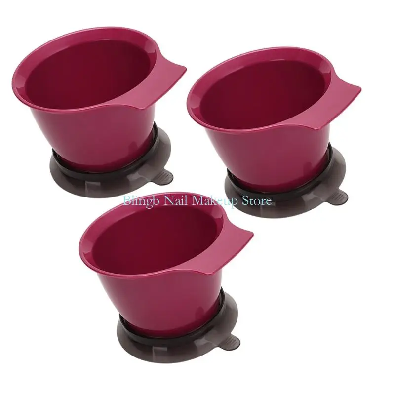 28TA 3Pcs Hair Color Prep Bowls Spill Resistant Base 500ml Markings Smooth Interior
28TA 3Pcs Hair Color Prep Bowls Spill Resistant Base 500ml Markings Smooth Interior