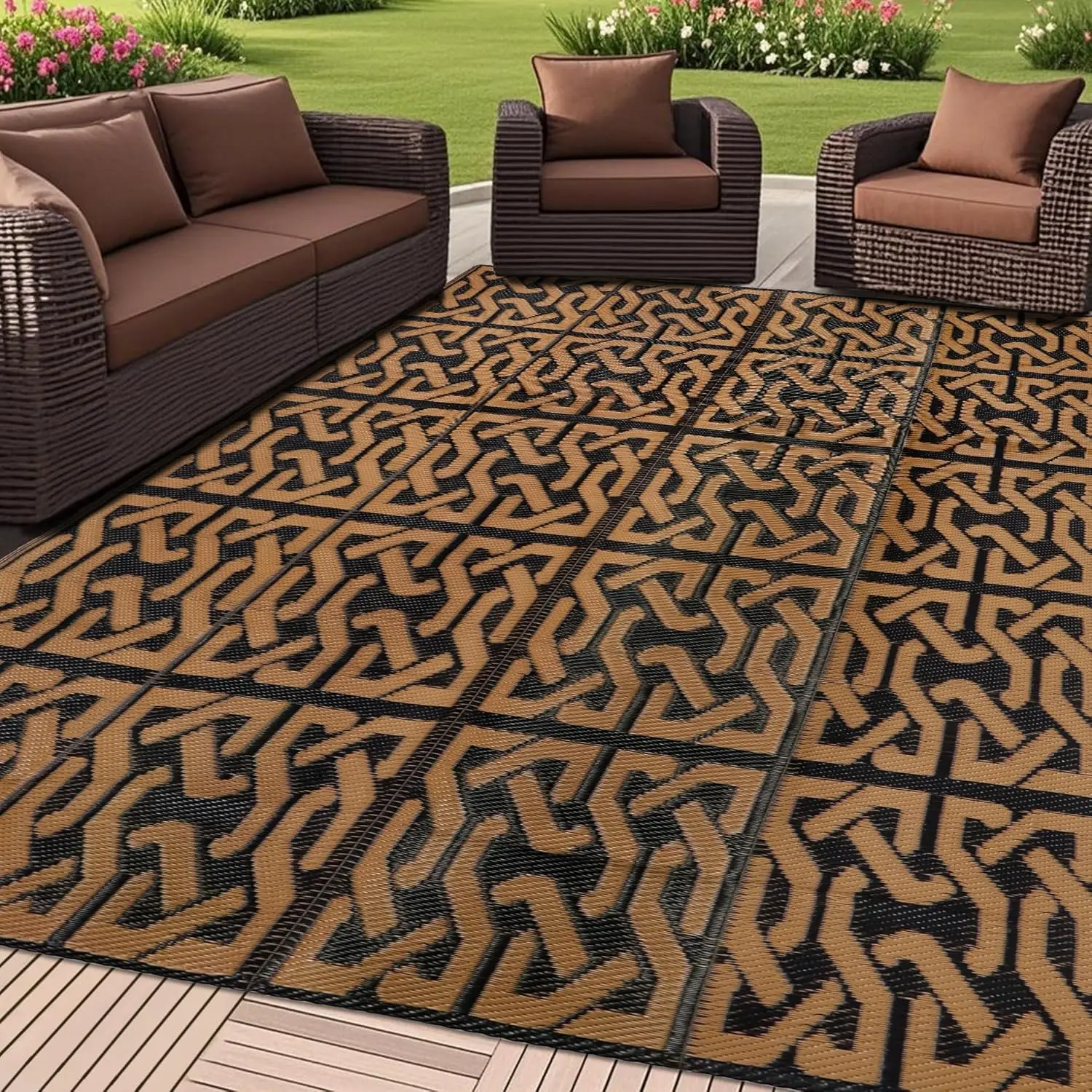 Reversible Mats, Plastic Straw Rug, Modern Area Rug, Large Floor Mat and Rug for Outdoors, RV, Patio, Backyard, Deck, Picnic,
Reversible Mats, Plastic Straw Rug, Modern Area Rug, Large Floor Mat and Rug for Outdoors, RV, Patio, Backyard, Deck, Picnic,