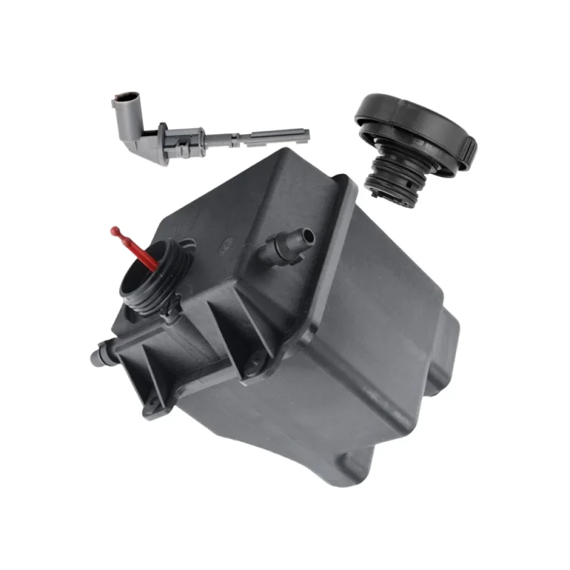 Coolant Expansion Tank With Cap & Level Sensor For BMW X5 E53 4.4i 4.8is N62 17137501959 17117639022 17137553919
Coolant Expansion Tank With Cap & Level Sensor For BMW X5 E53 4.4i 4.8is N62 17137501959 17117639022 17137553919