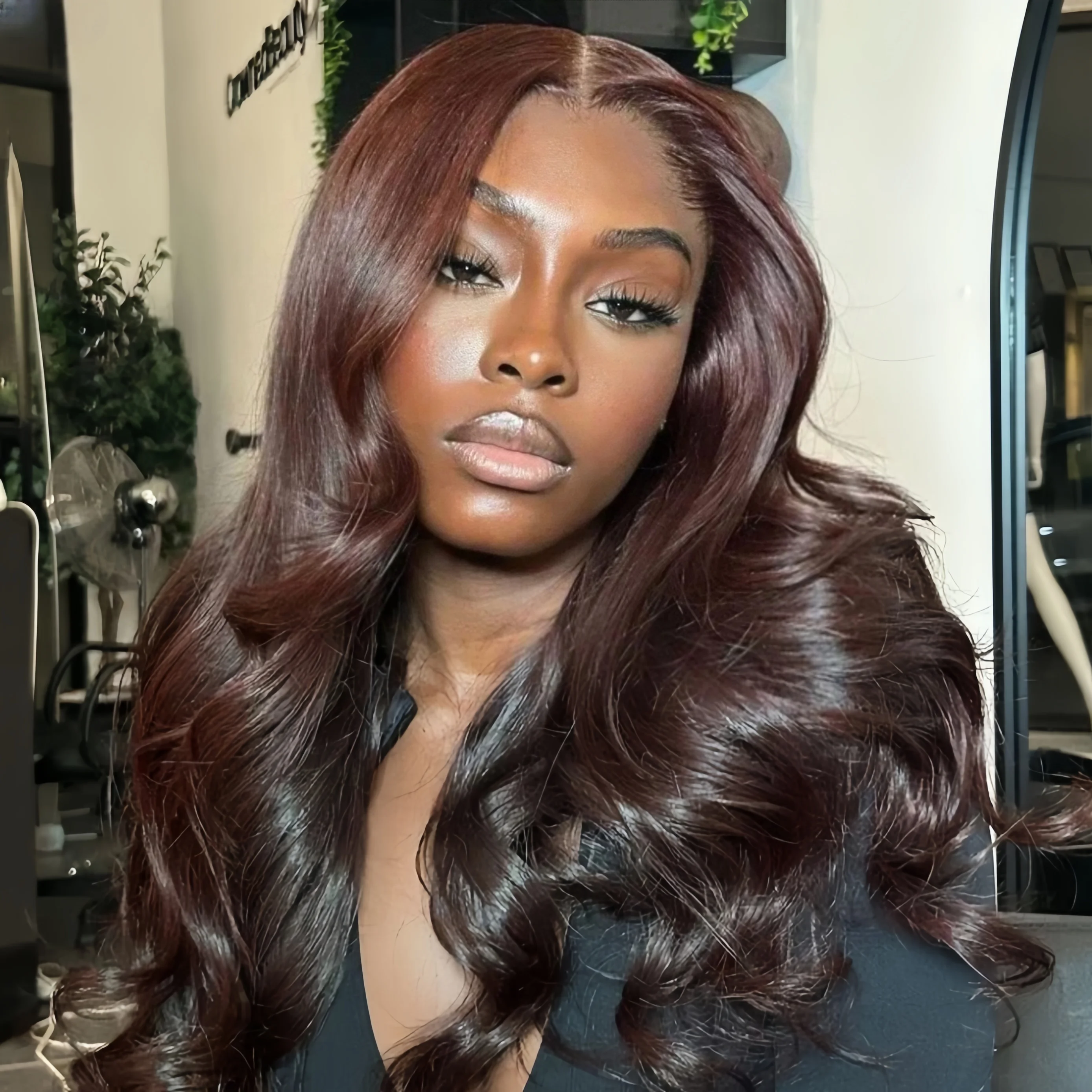 18inch Brown Wave 5*5 Lace Front Hair 100% Human Hair Wig 150 Density with Baby Hair Pre-Plucked Soft Hair Wig
18inch Brown Wave 5*5 Lace Front Hair 100% Human Hair Wig 150 Density with Baby Hair Pre-Plucked Soft Hair Wig