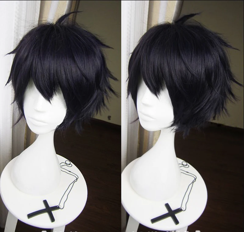 Anime Seraph of the End Yuichiro Hyakuya Cosplay Wig Black Mix Blue Heat Resistant Synthetic Hair Wigs
Anime Seraph of the End Yuichiro Hyakuya Cosplay Wig Black Mix Blue Heat Resistant Synthetic Hair Wigs