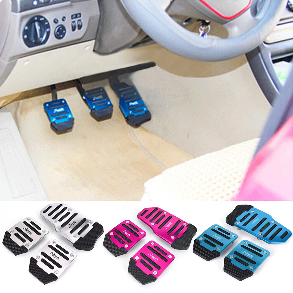 2/3 Pcs Universal Aluminum Manual Series Automatic Non-Slip Car Pedal Cover Set Kit Brake Pedal Cover Mannual&Auto
2/3 Pcs Universal Aluminum Manual Series Automatic Non-Slip Car Pedal Cover Set Kit Brake Pedal Cover Mannual&Auto