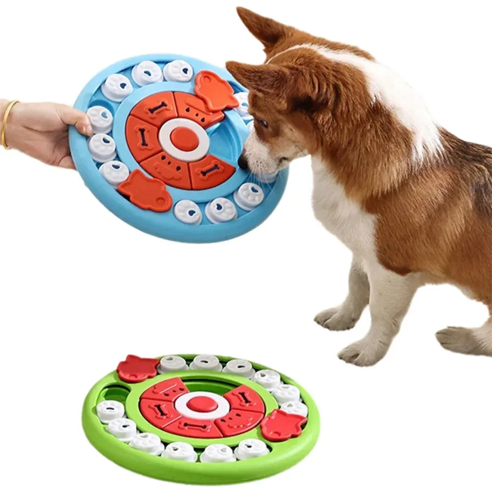 Puppy IQ Food Dispenser Slowly Eating NonSlip Bowl Interesting Pet Food Hiding Toys Interactive Dog Cat Slow Food Bowl 
Puppy IQ Food Dispenser Slowly Eating NonSlip Bowl Interesting Pet Food Hiding Toys Interactive Dog Cat Slow Food Bowl