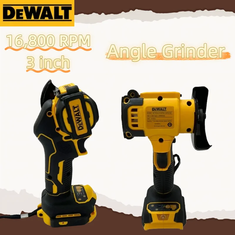 DEWALT 3 Inch Mini Angle Grinder Cordless Polishing Grinding Machine Electric Cutting Power Tools For Dewalt Battery
DEWALT 3 Inch Mini Angle Grinder Cordless Polishing Grinding Machine Electric Cutting Power Tools For Dewalt Battery