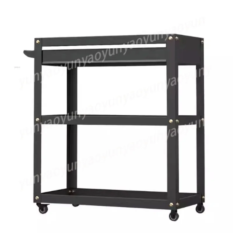 Heavy Duty 3 Tier Rolling Cart Multifunction Utility Cart Workshop Tool Trolley with Drawer
Heavy Duty 3 Tier Rolling Cart Multifunction Utility Cart Workshop Tool Trolley with Drawer