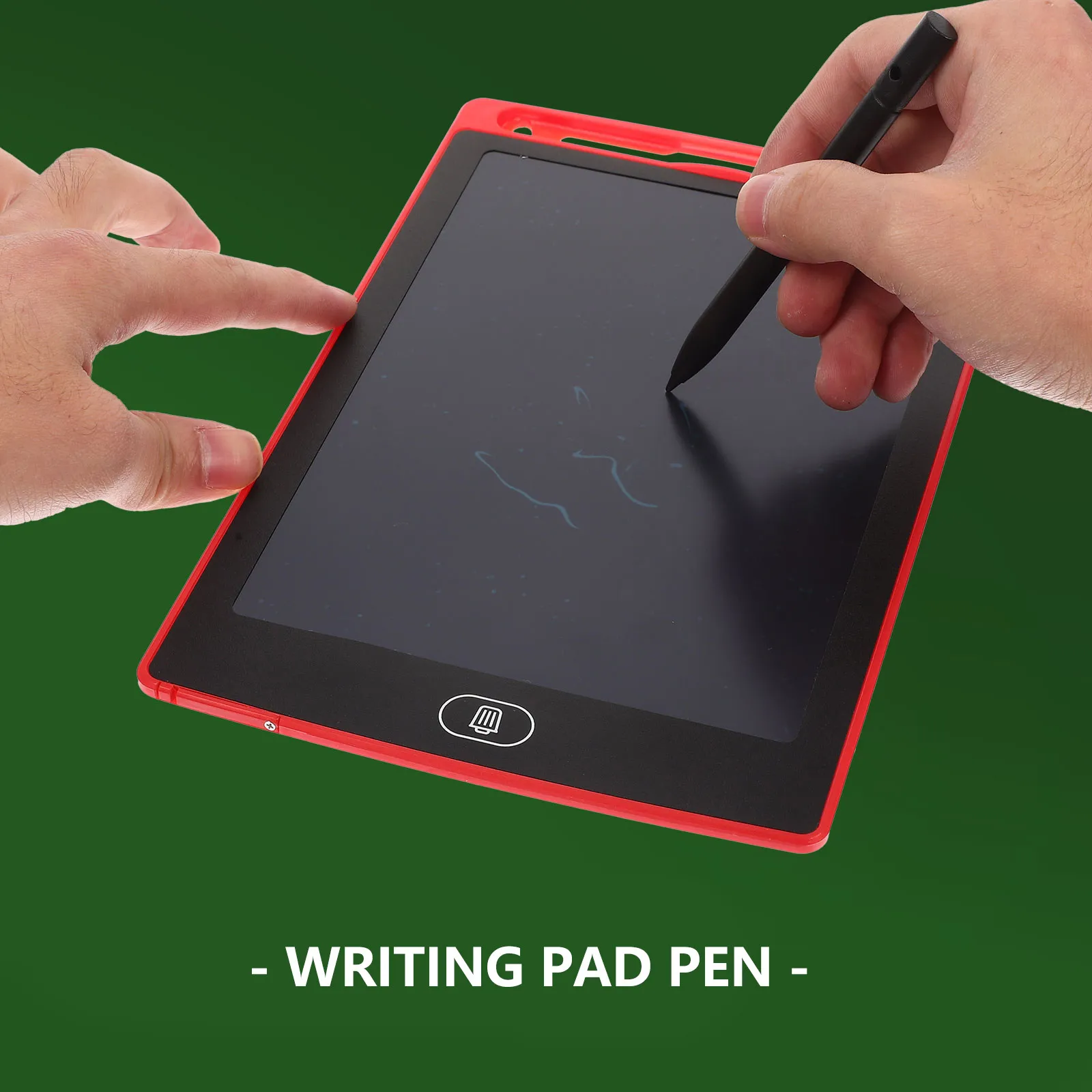 8.5 10 12 Inch Erasable LCD Tablet Writing Pen for Childrens Handwriting Drawing Calculation Vocabulary Practice Workplace Task
8.5 10 12 Inch Erasable LCD Tablet Writing Pen for Childrens Handwriting Drawing Calculation Vocabulary Practice Workplace Task