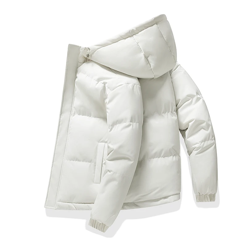 Solid Color All-match Hooded Men Parkas Fashion Trend Thicken Warm Jacket Coats Outdoor Windproof Male Outerwear 2025 Winter New
Solid Color All-match Hooded Men Parkas Fashion Trend Thicken Warm Jacket Coats Outdoor Windproof Male Outerwear 2025 Winter New