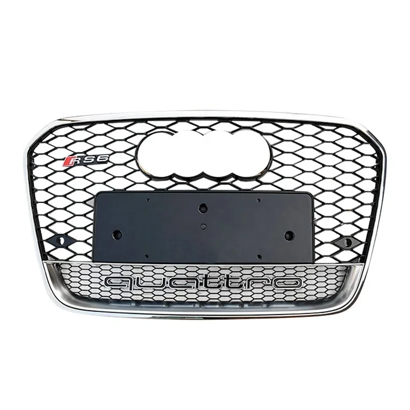 Автомобильная решетка бампера для Audi A6, передний гриль S6 C7 A6L 2012 2013 2014 2015, сотовая решетка для Audi RS6, решетка RS, рамка quattro
Автомобильная решетка бампера для Audi A6, передний гриль S6 C7 A6L 2012 2013 2014 2015, сотовая решетка для Audi RS6, решетка RS, рамка quattro