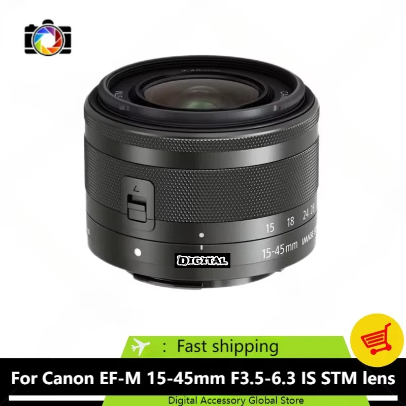 Оригинальный объектив 15-45 мм для Canon EF-M 15-45 мм f/3,5-6,3 IS STM объектив для камеры Canon M1 M2 M3 M5 M6 M10 M50 M100
Оригинальный объектив 15-45 мм для Canon EF-M 15-45 мм f/3,5-6,3 IS STM объектив для камеры Canon M1 M2 M3 M5 M6 M10 M50 M100