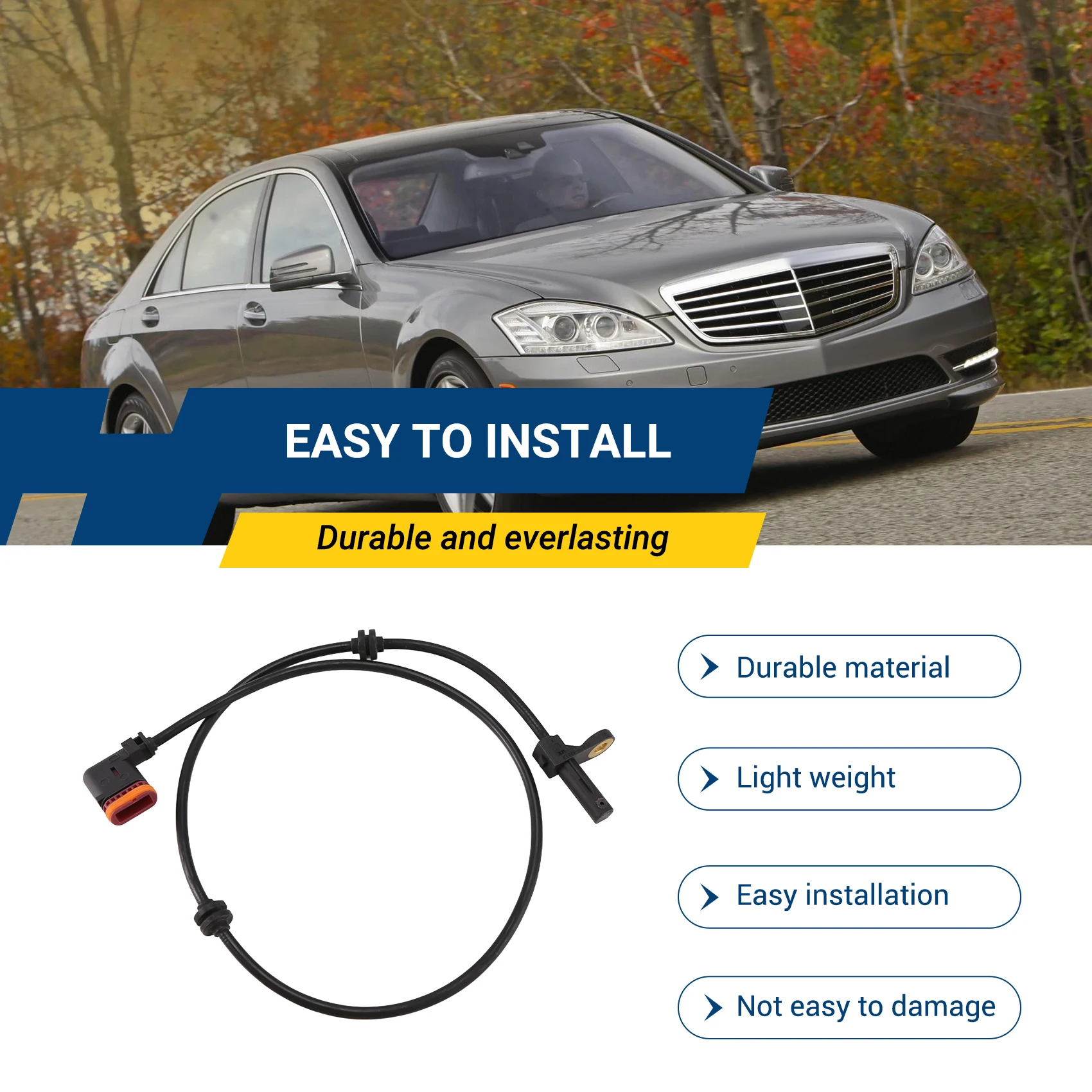 ABTD-2219056000 ABS Wheel Speed Sensor W221 S420 S450 S280 S300 S320 S350 S500 For Mercedes Benz 2219057700 2219057300
ABTD-2219056000 ABS Wheel Speed Sensor W221 S420 S450 S280 S300 S320 S350 S500 For Mercedes Benz 2219057700 2219057300