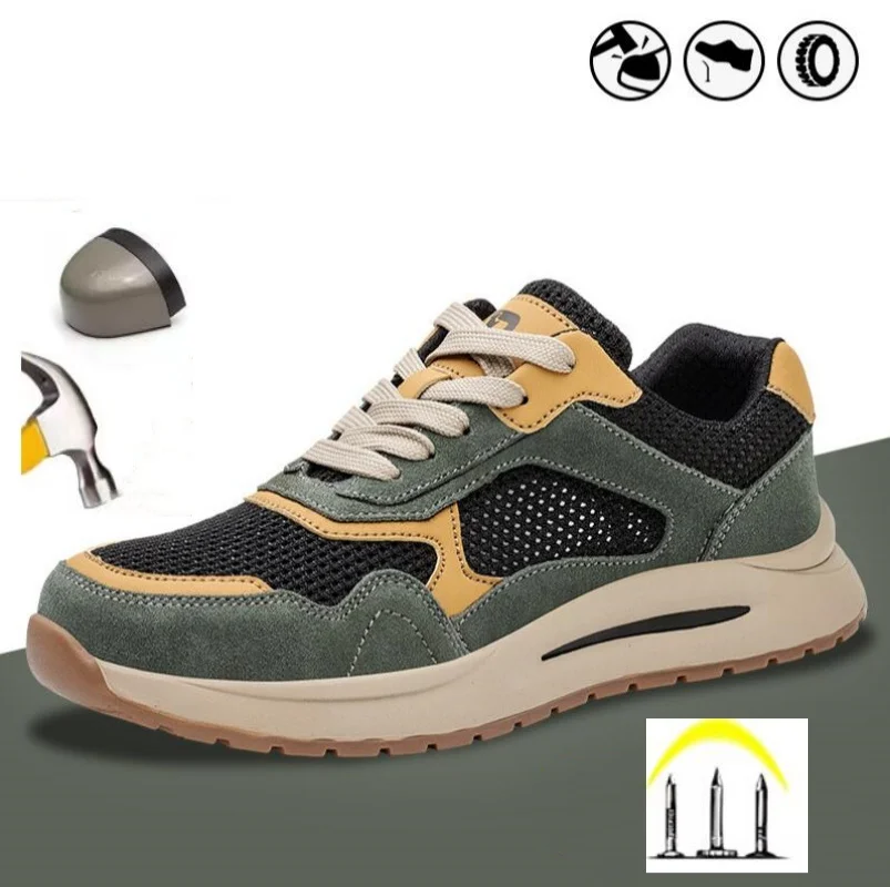 Unisex Men Women Casual Style Work Boots Puncture-Proof Safety Shoes Steel Toe Security Protective Shoes Indestructible shoes
Unisex Men Women Casual Style Work Boots Puncture-Proof Safety Shoes Steel Toe Security Protective Shoes Indestructible shoes