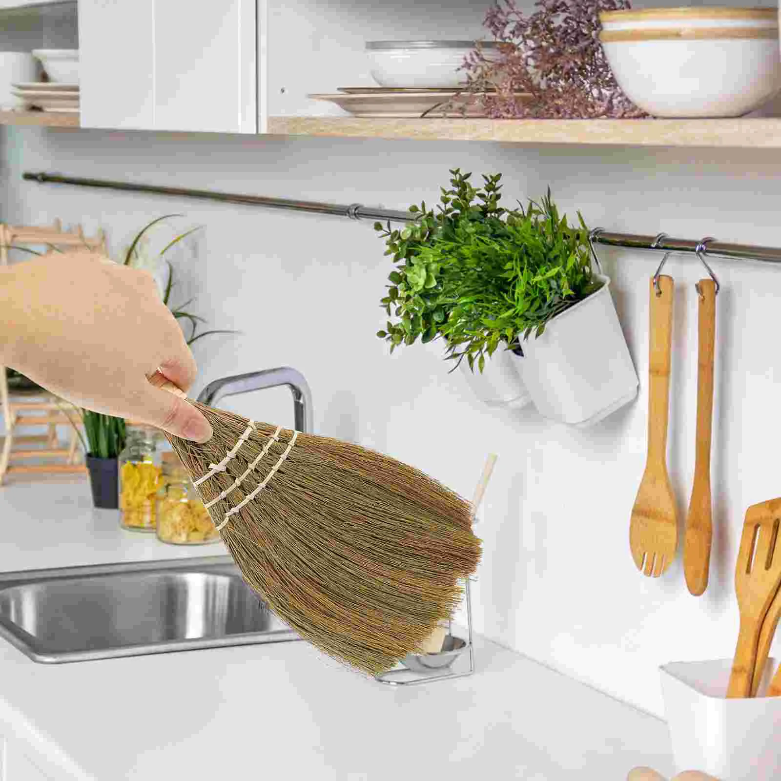 2 Pcs Kitchen Cleaning Broom Duster Supplies Corn Home Brooms Miscanthus Man Mini Desk Whisk
2 Pcs Kitchen Cleaning Broom Duster Supplies Corn Home Brooms Miscanthus Man Mini Desk Whisk