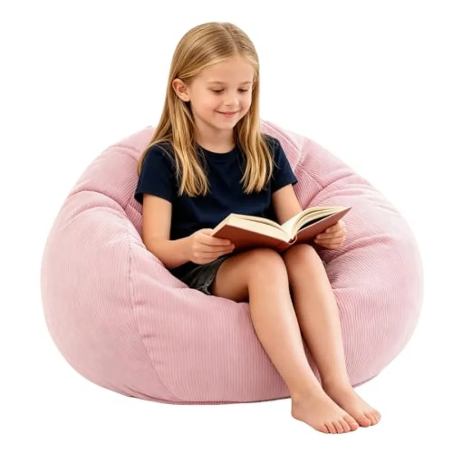 Bean Bag Chair Memory Foam Bean Bag Chair/Teen with Fiing Round Bean Bag Chair iving Room Bedroom Coege Dorm Reading Chair
Bean Bag Chair Memory Foam Bean Bag Chair/Teen with Fiing Round Bean Bag Chair iving Room Bedroom Coege Dorm Reading Chair