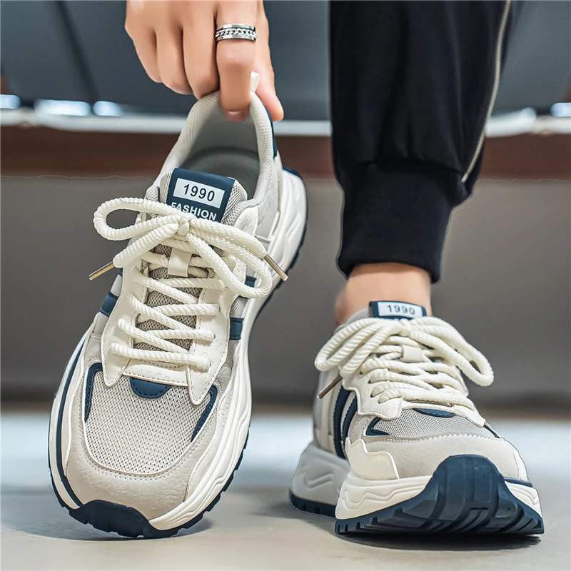 Men's Running Shoes Summer 2026 New Style Breathable Mesh Upgraded Dad Shoes Fashionable Agan Low Top Casual Sneakers
Men's Running Shoes Summer 2026 New Style Breathable Mesh Upgraded Dad Shoes Fashionable Agan Low Top Casual Sneakers