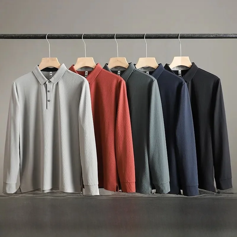 Long Sve Knitted irt for Men Skin-friendly Anti-wrinkle Comfortable Breathable Casual Sle Stand Fit
Long Sve Knitted irt for Men Skin-friendly Anti-wrinkle Comfortable Breathable Casual Sle Stand Fit