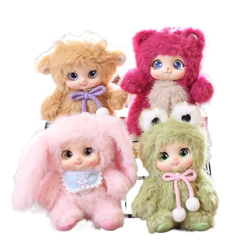 18cm Cute and Adorable Little Doll Pendant Vinyl Face Plush Doll Cartoon Schoolbag Ornament Practical Keychain Gifts for Girls
18cm Cute and Adorable Little Doll Pendant Vinyl Face Plush Doll Cartoon Schoolbag Ornament Practical Keychain Gifts for Girls