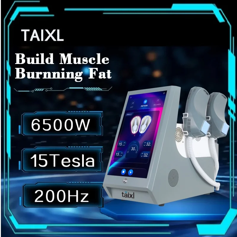 2025 portable Ems Neo Tesla RF 6500W taix muscle stimulator slimming equipment professional high-end body shaping machin
2025 portable Ems Neo Tesla RF 6500W taix muscle stimulator slimming equipment professional high-end body shaping machin