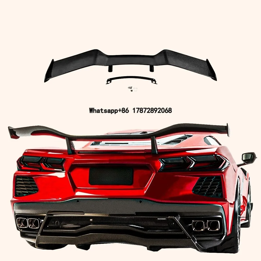 For Corvette C8 2 Door 20-24 Carbon Fiber OE Style Rear Trunk GT Spoiler Wing
For Corvette C8 2 Door 20-24 Carbon Fiber OE Style Rear Trunk GT Spoiler Wing