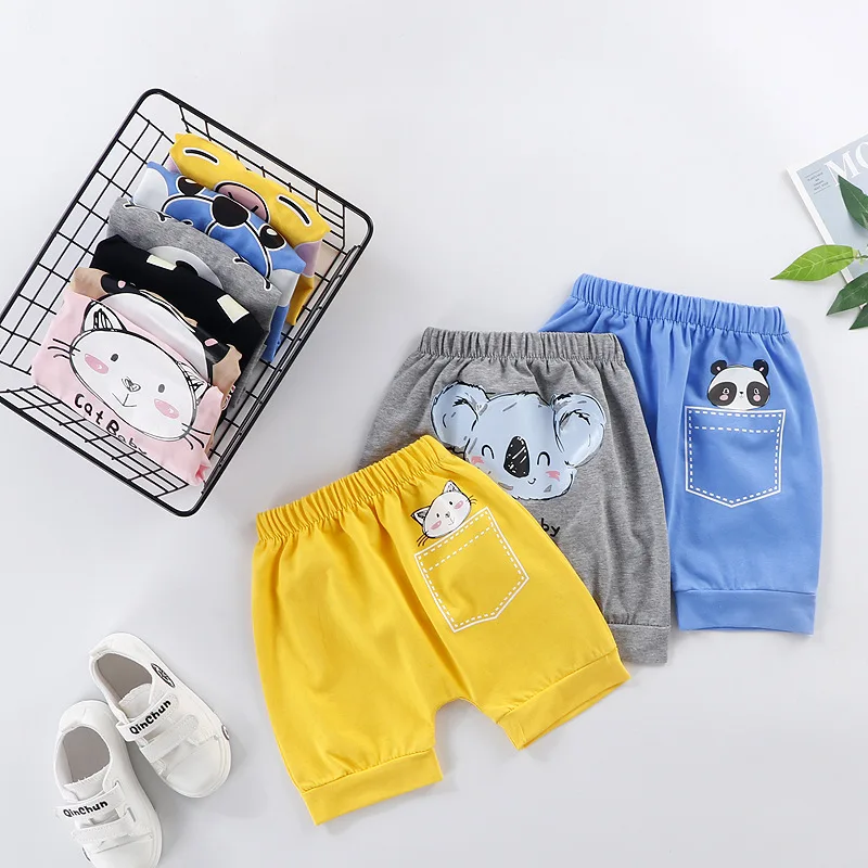 Summer Kids Shorts Boys Short Pants Girls Baby Cute Cartoon Casual Pant Children Short PP Trousers Outwear
Summer Kids Shorts Boys Short Pants Girls Baby Cute Cartoon Casual Pant Children Short PP Trousers Outwear