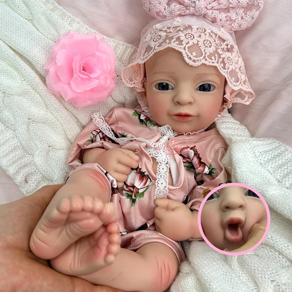 17" Silicone Reborn Baby Doll Sleeping Baby Doll Washable Realistic Newborn Girl Toy Reborn De Silicona Collectible Doll Lovers
17" Silicone Reborn Baby Doll Sleeping Baby Doll Washable Realistic Newborn Girl Toy Reborn De Silicona Collectible Doll Lovers