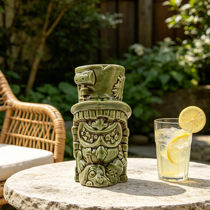 Party Creative Tiki Bar Mug Tiki Mugs Ceramic Hawaiian Cocktails Drinking Bar Decorations Premium Tropical Cup Drinks for Exotic
Party Creative Tiki Bar Mug Tiki Mugs Ceramic Hawaiian Cocktails Drinking Bar Decorations Premium Tropical Cup Drinks for Exotic
