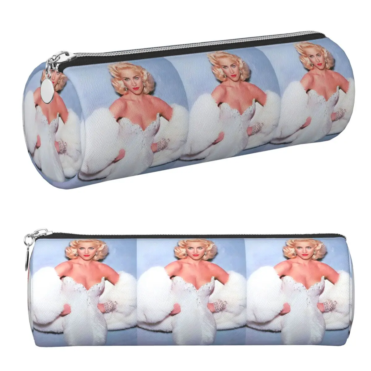 Vintage Qeen Of Pop 80s Madonna Pencil Case Pen Holder Cylinder Pen Box Pencil Bag for Boys Girls Stationery Supplies
Vintage Qeen Of Pop 80s Madonna Pencil Case Pen Holder Cylinder Pen Box Pencil Bag for Boys Girls Stationery Supplies
