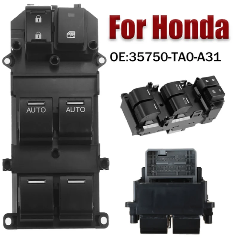 A+ ABS Car Master Window Control Switch 35750-TA0-A31 For Honda Acord Pilot 2008-12
A+ ABS Car Master Window Control Switch 35750-TA0-A31 For Honda Acord Pilot 2008-12