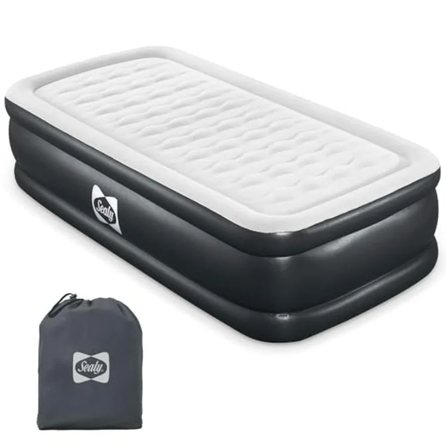 Tritech Twin Sized 20" Air Mattress Bed 2 Person w/Built-in AC Pump and Bag
Tritech Twin Sized 20" Air Mattress Bed 2 Person w/Built-in AC Pump and Bag