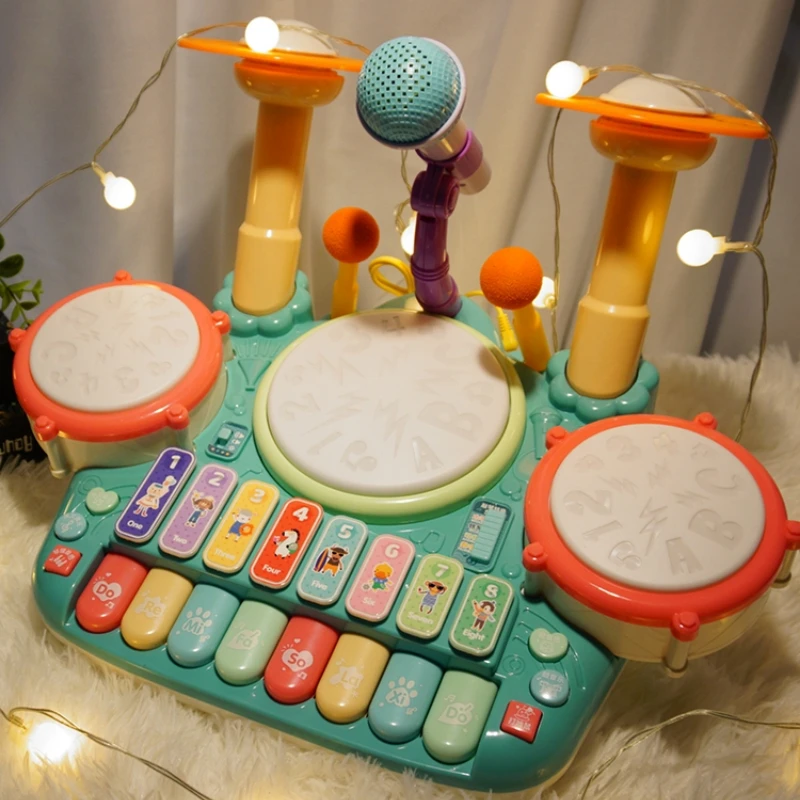 Children's Piano Drum Kit Two-in-One Beginner Beginner Boy 3-6 Years Old Baby Baby Drum Toy
Children's Piano Drum Kit Two-in-One Beginner Beginner Boy 3-6 Years Old Baby Baby Drum Toy