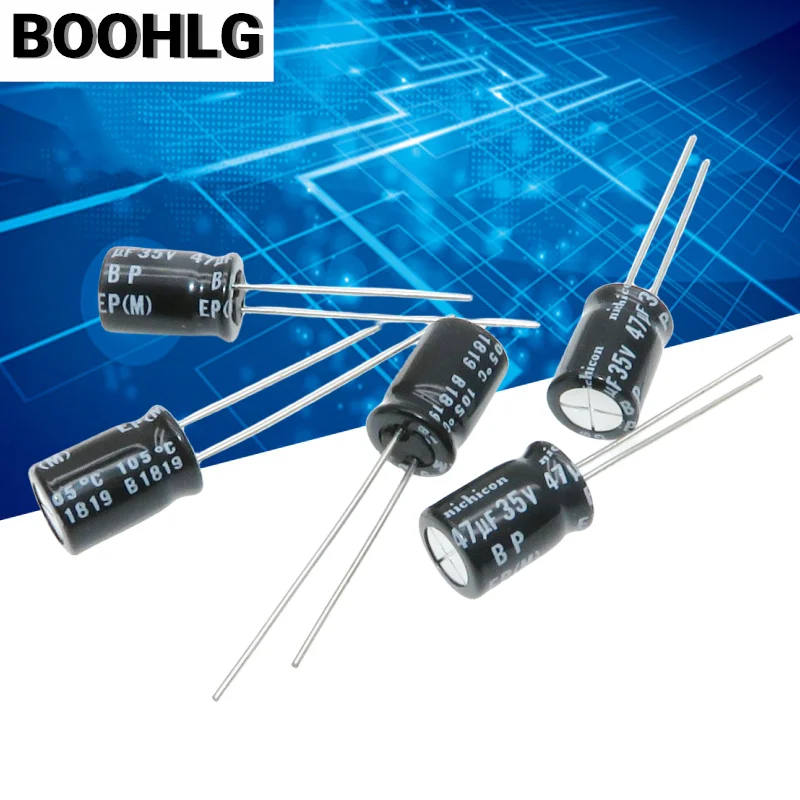 20 шт. оригинальный 47UF 35V электролитический конденсатор фирмы Nichicon 35V 47UF 8X12 EP BP неполярный конденсатор
20 шт. оригинальный 47UF 35V электролитический конденсатор фирмы Nichicon 35V 47UF 8X12 EP BP неполярный конденсатор