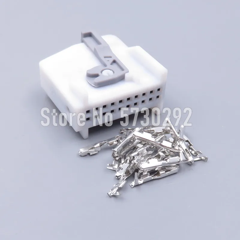 20P 2-1718422-1 Car Plastic Housing Unsealed Socket Automobile Low Power Connector Auto CableTerminal Plug 
20P 2-1718422-1 Car Plastic Housing Unsealed Socket Automobile Low Power Connector Auto CableTerminal Plug