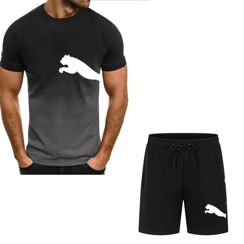 Men's Sets 2024 Summer Quick-drying T-shirt+Shorts Suit Men's /Women's Breathable Tracksuit T-shirt + Shorts 2Pcs Sets Clothing
Men's Sets 2024 Summer Quick-drying T-shirt+Shorts Suit Men's /Women's Breathable Tracksuit T-shirt + Shorts 2Pcs Sets Clothing