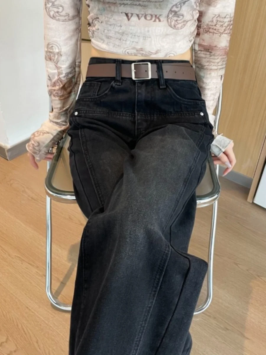 High Waist Loose Straight Leg Jeans for Women plus Size Spring Autumn plus Size Sister Slimming Long Pants
High Waist Loose Straight Leg Jeans for Women plus Size Spring Autumn plus Size Sister Slimming Long Pants