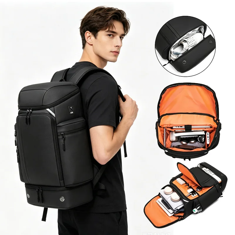 Travel notebook computer backpack - Durable professional travel backpack approved by airlines, from large enterprises for work a
Travel notebook computer backpack - Durable professional travel backpack approved by airlines, from large enterprises for work a
