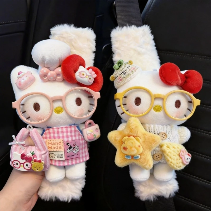 Cute Cartoon Hello Kitty Car Seat Belt Shoulder Pads. Car Interior Decor, Prevents Clothes From Friction, Ideal Gift.
Cute Cartoon Hello Kitty Car Seat Belt Shoulder Pads. Car Interior Decor, Prevents Clothes From Friction, Ideal Gift.