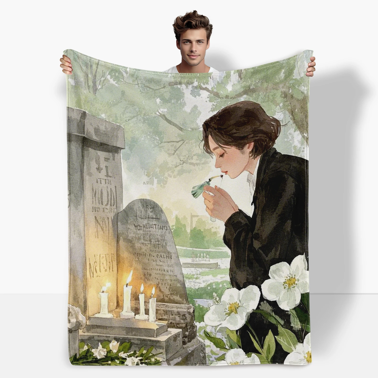 People Combined With Candles And Flowers This Blanket Honors The Departed With Heartfelt Tribute
People Combined With Candles And Flowers This Blanket Honors The Departed With Heartfelt Tribute