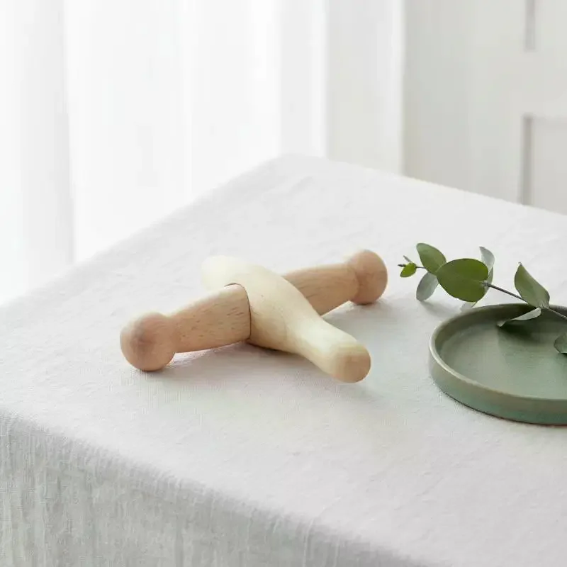 Pressure Point Massager Tool Cross-shaped Wooden Massage Tool Lymphatic Drainage Relaxes Muscles
Pressure Point Massager Tool Cross-shaped Wooden Massage Tool Lymphatic Drainage Relaxes Muscles