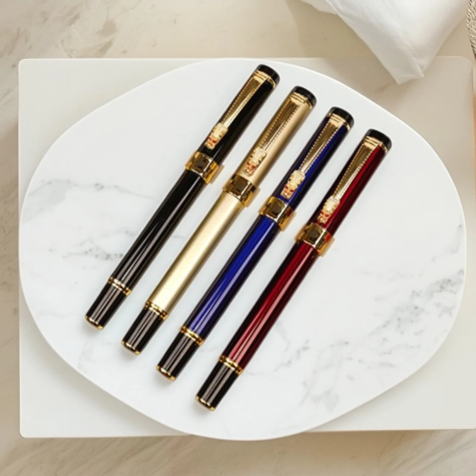 Dragon Head Pen Metal Frosted Rod Adult Student Calligraphy Practice Hard Pen Stationery Business Office School Gift Pen
Dragon Head Pen Metal Frosted Rod Adult Student Calligraphy Practice Hard Pen Stationery Business Office School Gift Pen