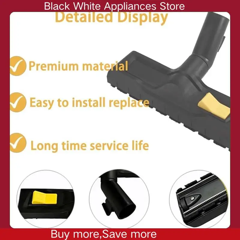 For Karcher WD4 WD5 WD6 Floor Brush Cloth Bag Replaceable Switchable Wet/Dry Nozzle Floor Brush Head Attachment-CLIM
For Karcher WD4 WD5 WD6 Floor Brush Cloth Bag Replaceable Switchable Wet/Dry Nozzle Floor Brush Head Attachment-CLIM
