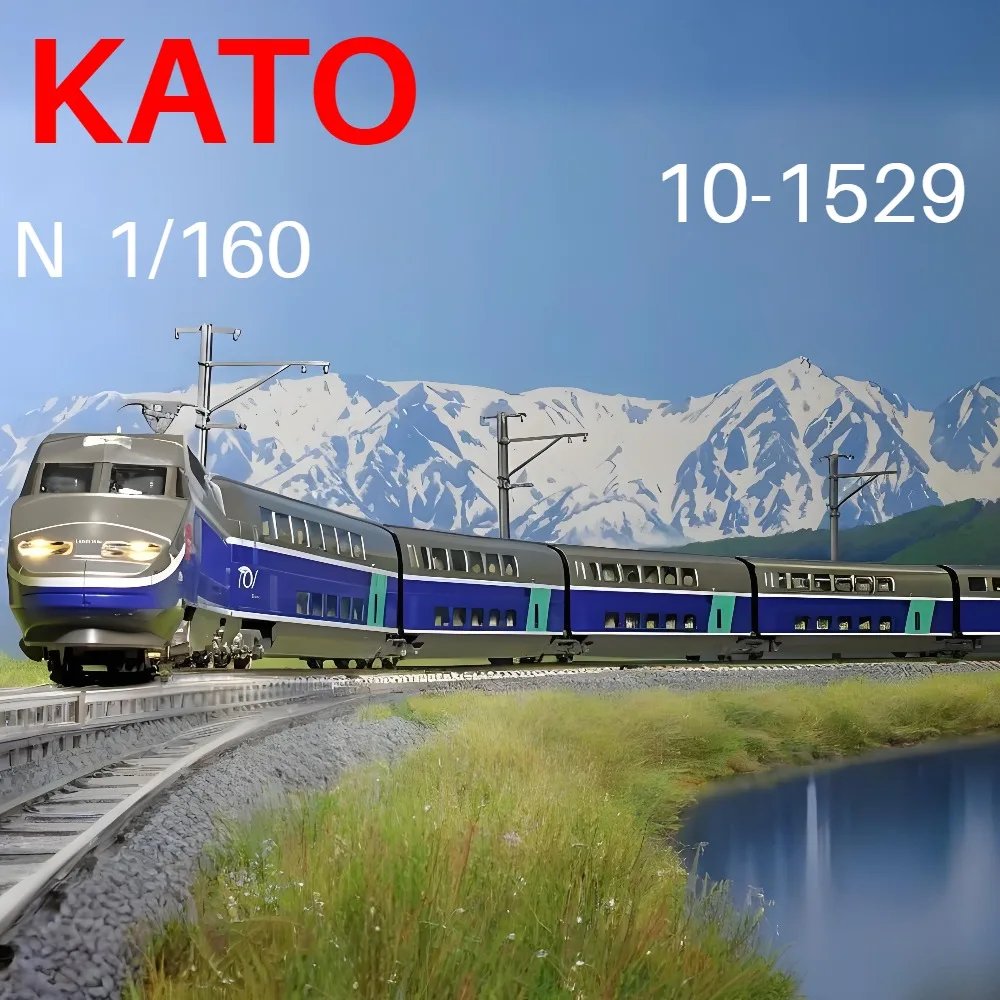 Модель поезда KATO N Type 1/160, высокоскоростной поезд 10-1529, 10 вагонов, синий, на электроприводе, коллекционный набор, игрушка для взрослых, подарок
Модель поезда KATO N Type 1/160, высокоскоростной поезд 10-1529, 10 вагонов, синий, на электроприводе, коллекционный набор, игрушка для взрослых, подарок