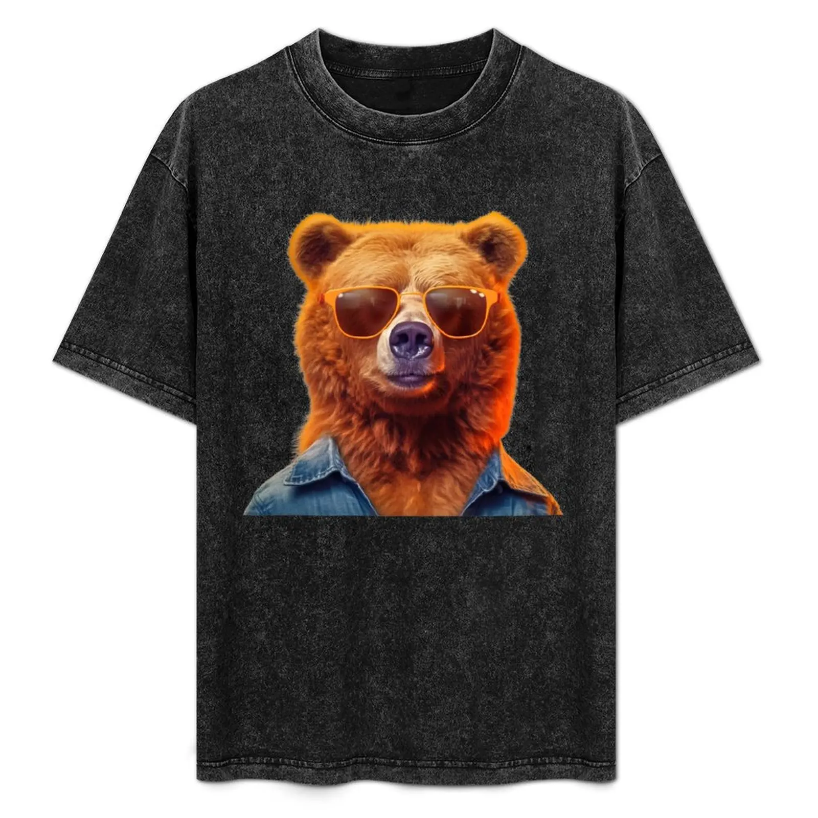 Bear With Shades Sunglasses Brown Bear with Style T-Shirt Anti-Pilling Casual T-Shirt
Bear With Shades Sunglasses Brown Bear with Style T-Shirt Anti-Pilling Casual T-Shirt